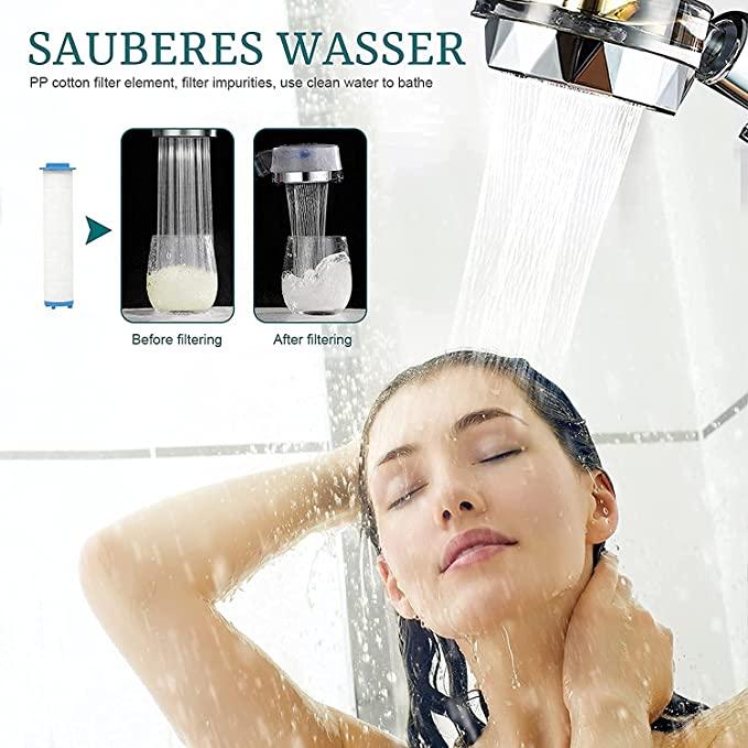 Handheld Turbo Fan Shower Heads